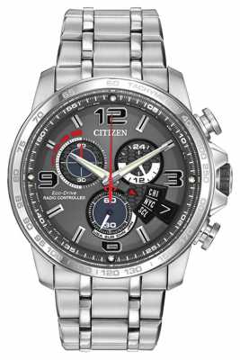 Citizen Chrono Time A-T Stainless Steel Mens BY0100-51H Citizen Chrono Time A-T Stainless Steel Mens BY0100-51H