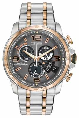 Citizen Chrono Time A-T Two Tone Mens BY0106-55H Citizen Chrono Time A-T Two Tone Mens BY0106-55H