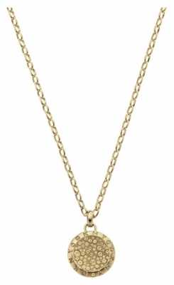 DKNY Glitz Gold Tone Pendant Necklace NJ2022040 DKNY Glitz Gold Tone Pendant Necklace NJ2022040