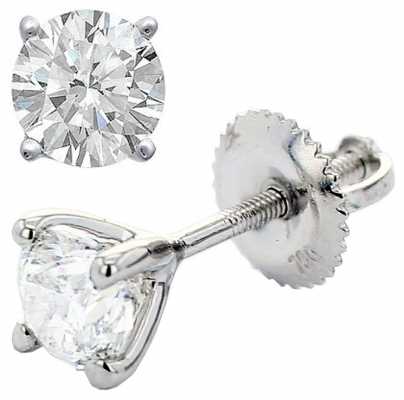 Certified Diamond Earrings Wigwam 0.50ct H SI Screw Back Fittings C50PT-WWAM-HSI Certified Diamond Earrings Wigwam 0.50ct H SI Screw Back Fittings C50PT-WWAM-HSI