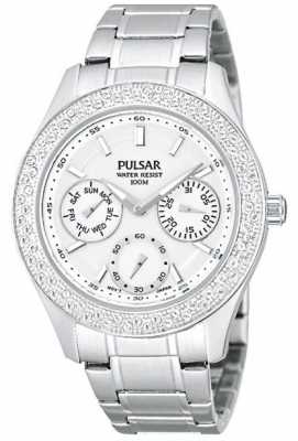Pulsar Ladies' Multi Function Steel Dress Watch PP6117X1 Pulsar Ladies' Multi Function Steel Dress Watch PP6117X1