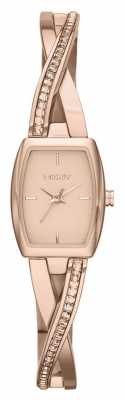 DKNY Ladies Crosswalk Rose Gold Stone Set Watch NY2238 DKNY Ladies Crosswalk Rose Gold Stone Set Watch NY2238