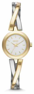 DKNY Ladies Crosswalk Gold Silver Watch NY2171 DKNY Ladies Crosswalk Gold Silver Watch NY2171