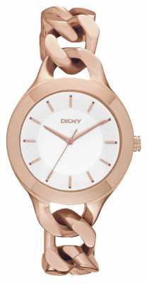 DKNY Ladies Chambers Rose Gold Watch NY2218 DKNY Ladies Chambers Rose Gold Watch NY2218