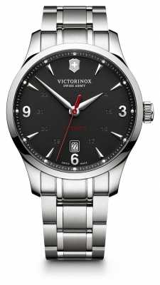 Victorinox Swiss Army Mens Alliance Auto Stainless Steel Black Dial 241669 Victorinox Swiss Army Mens Alliance Auto Stainless Steel Black Dial 241669