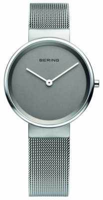 Bering Womens classic, Mesh, Grey Dial, Steel Watch 14531-077 Bering Womens classic, Mesh, Grey Dial, Steel Watch 14531-077