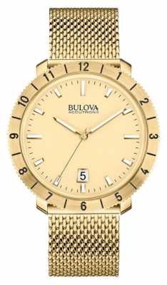 Bulova Mens Accutron II Gold Plate Watch 97B129 Bulova Mens Accutron II Gold Plate Watch 97B129