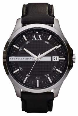 Armani Exchange Men's Date Leather Strap Watch AX2101 Armani Exchange Men's Date Leather Strap Watch AX2101