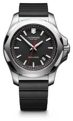 Victorinox Swiss Army I.N.O.X. Black Rubber Strap Mens 241682.1 Victorinox Swiss Army I.N.O.X. Black Rubber Strap Mens 241682.1