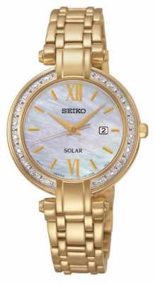 Seiko Womens' Diamond Solar Powered Watch SUT182P9 Seiko Womens' Diamond Solar Powered Watch SUT182P9