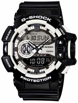 Casio Mens G-Shock Black Watch GA-400-1AER Casio Mens G-Shock Black Watch GA-400-1AER