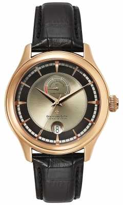 Dreyfuss Mens Reserve De Marche Rose Gold Watch DGS00113/04 Dreyfuss Mens Reserve De Marche Rose Gold Watch DGS00113/04