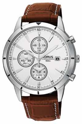 Lorus Mens Chronograph Alarm Strap Watch RF325BX9 Lorus Mens Chronograph Alarm Strap Watch RF325BX9