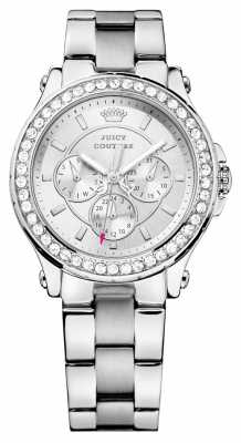 Juicy Couture Womens Pedigree, Steel, Crystal Watch 1901048 Juicy Couture Womens Pedigree, Steel, Crystal Watch 1901048