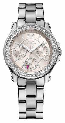 Juicy Couture Womens Pedigree, Pink Dial, Crystal Watch 1901104 Juicy Couture Womens Pedigree, Pink Dial, Crystal Watch 1901104