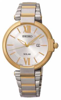 Seiko Womens' Solar Powered Watch SUT154P1 Seiko Womens' Solar Powered Watch SUT154P1