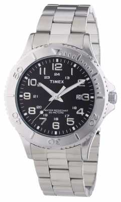 Timex Mens Classic Silver Steel Bracelet Watch T2P391 Timex Mens Classic Silver Steel Bracelet Watch T2P391