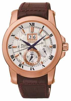 Seiko Mens Premier Kinetic Watch SNP096P1 Seiko Mens Premier Kinetic Watch SNP096P1