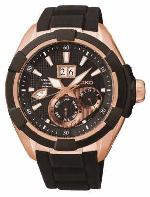 Seiko Mens Velatura Perpetual Kinetic Watch SNP104P1 Seiko Mens Velatura Perpetual Kinetic Watch SNP104P1