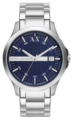 Armani Exchange Hampton Mens Blue Dial AX2132 Armani Exchange Hampton Mens Blue Dial AX2132