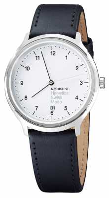 Mondaine Mens Mondaine Watch MH1.R2210.LB Mondaine Mens Mondaine Watch MH1.R2210.LB