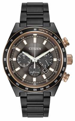 Citizen Sport Chronograph Gunmetal Eco-Drive CA4207-53H Citizen Sport Chronograph Gunmetal Eco-Drive CA4207-53H