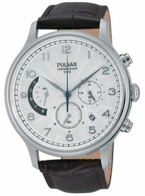 Pulsar Mens Chronograph Dress Watch PU6015X1 Pulsar Mens Chronograph Dress Watch PU6015X1