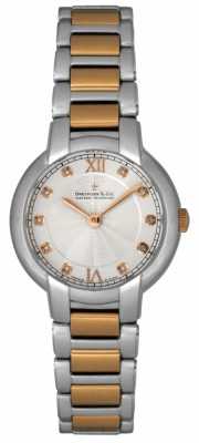 Dreyfuss Ladies Diamond Set Two Tone Watch DLB00062/D/01 Dreyfuss Ladies Diamond Set Two Tone Watch DLB00062/D/01