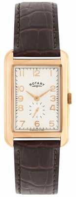 Rotary Portland Mens Rose Tone Dress Watch GS02699/01 Rotary Portland Mens Rose Tone Dress Watch GS02699/01