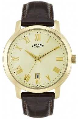 Rotary Mens Sloane Gold Tone Watch GS02462/03 Rotary Mens Sloane Gold Tone Watch GS02462/03