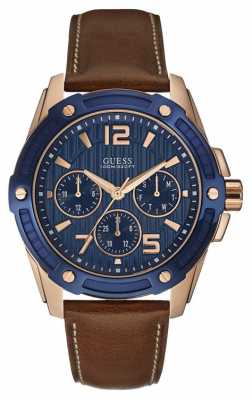 Guess Mens Flagship Multi Function Rose Gold Watch W0600G3 Guess Mens Flagship Multi Function Rose Gold Watch W0600G3