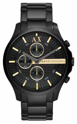 Armani Exchange Mens All Black Chronograph AX2164 Armani Exchange Mens All Black Chronograph AX2164