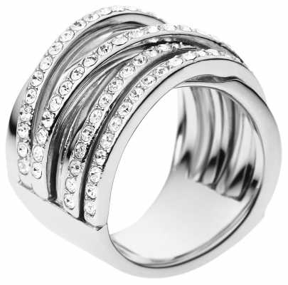 DKNY Stainless Steel Size P Woven Whisper Ring NJ2098040508 DKNY Stainless Steel Size P Woven Whisper Ring NJ2098040508