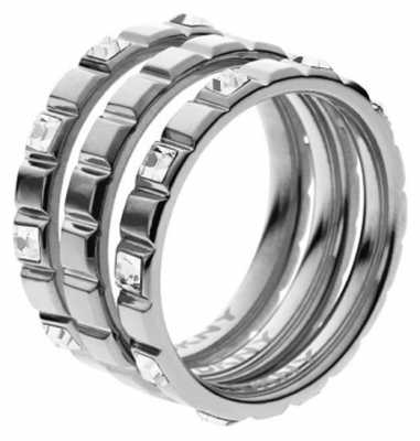 DKNY Stainless Steel Size M.5 Urban Essentials Ring NJ2119040505 DKNY Stainless Steel Size M.5 Urban Essentials Ring NJ2119040505