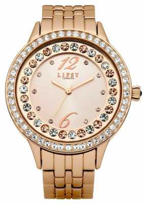 Lipsy Ladies Gold Tone Bracelet Watch LP341 Lipsy Ladies Gold Tone Bracelet Watch LP341