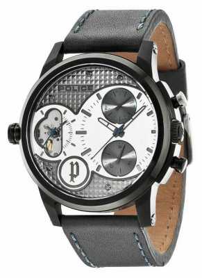 Police Gent's Diamondback Dual Time Watch 14376JSB/04 Police Gent's Diamondback Dual Time Watch 14376JSB/04