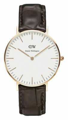 Daniel Wellington Unisex Classic York 36mm Rose Gold DW00100038 Daniel Wellington Unisex Classic York 36mm Rose Gold DW00100038