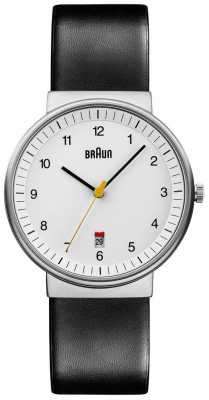Braun Mens All White Black Watch BN0032WHBKG Braun Mens All White Black Watch BN0032WHBKG