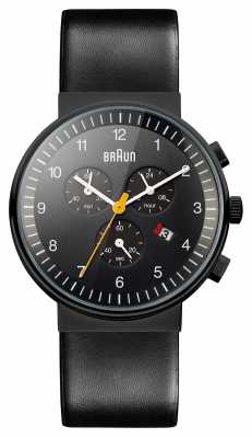 Braun Mens Chronograph All Black Watch BN0035BKBKG Braun Mens Chronograph All Black Watch BN0035BKBKG