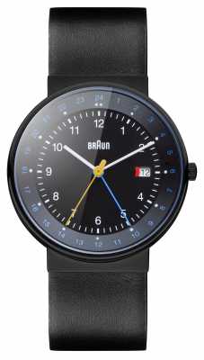 Braun Unisex Classic Dual Time Watch BN0142BKBKG Braun Unisex Classic Dual Time Watch BN0142BKBKG