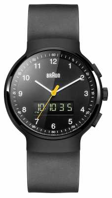 Braun Gent's Black Classic Ana-Digi Watch BN0159BKBKG Braun Gent's Black Classic Ana-Digi Watch BN0159BKBKG