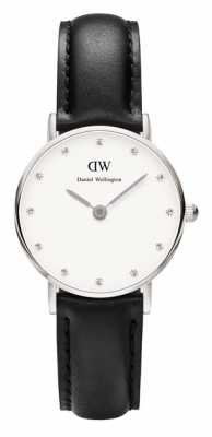 Daniel Wellington Womens Classy Sheffield 26mm Silver Black DW00100068 Daniel Wellington Womens Classy Sheffield 26mm Silver Black DW00100068