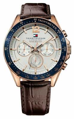 Tommy Hilfiger Gent's Baron Rose Tone Watch 1791118 Tommy Hilfiger Gent's Baron Rose Tone Watch 1791118
