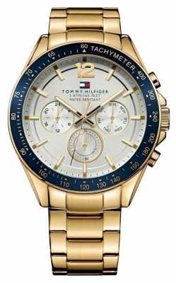 Tommy Hilfiger Mens Luke Gold Tone Watch 1791121 Tommy Hilfiger Mens Luke Gold Tone Watch 1791121