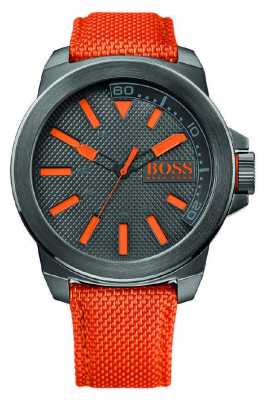 Hugo Boss Orange Mens New York Watch With Orange Strap 1513010 Hugo Boss Orange Mens New York Watch With Orange Strap 1513010