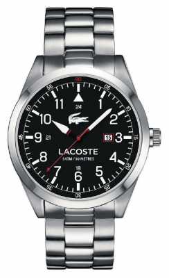 Lacoste Mens Montreal Silver Steel Watch 2010776 Lacoste Mens Montreal Silver Steel Watch 2010776