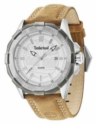 Timberland Mens Paugus Camel Leather Strap 14098JSTU/04 Timberland Mens Paugus Camel Leather Strap 14098JSTU/04