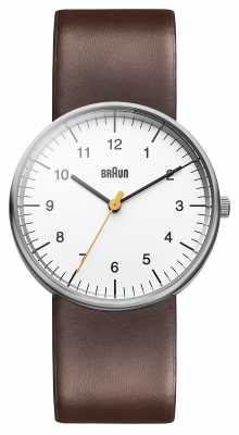 Braun Mens White Brown Watch BN0021WHBRG Braun Mens White Brown Watch BN0021WHBRG