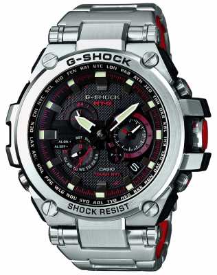 Casio Premium Solar Radio Controlled G-Shock Silver MTG-S1000D-1A4ER Casio Premium Solar Radio Controlled G-Shock Silver MTG-S1000D-1A4ER