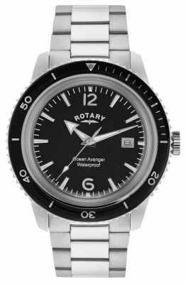 Rotary Ocean Avenger Stainless Steel Mens GB02694/04 Rotary Ocean Avenger Stainless Steel Mens GB02694/04
